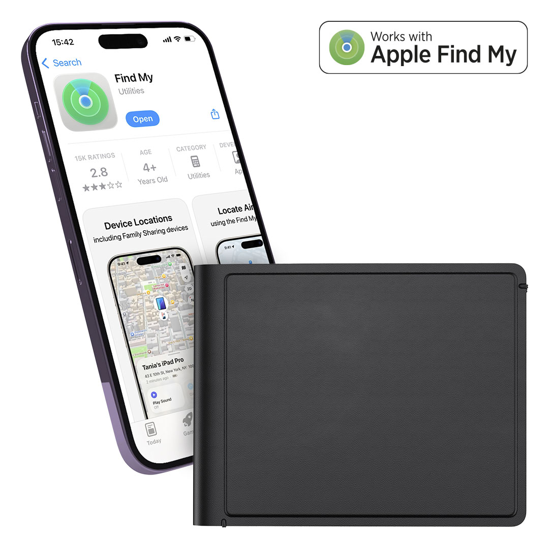 WALLET FINDER Crna