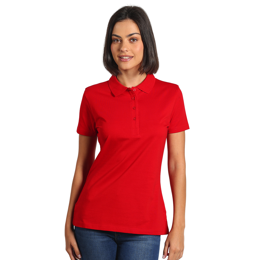 PREMIUM POLO LADY Crvena