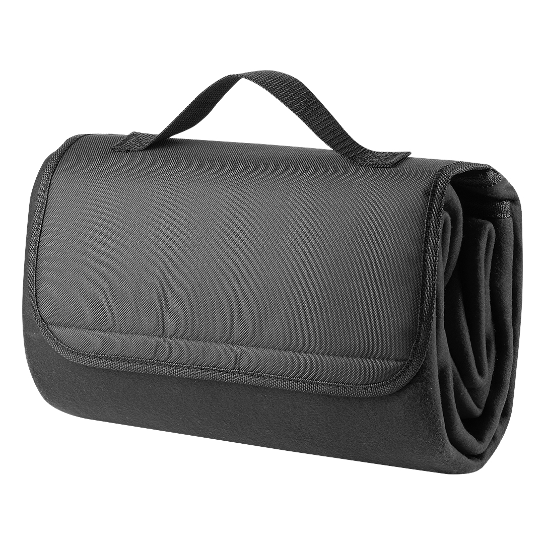 BLANKET SQUARE Crna