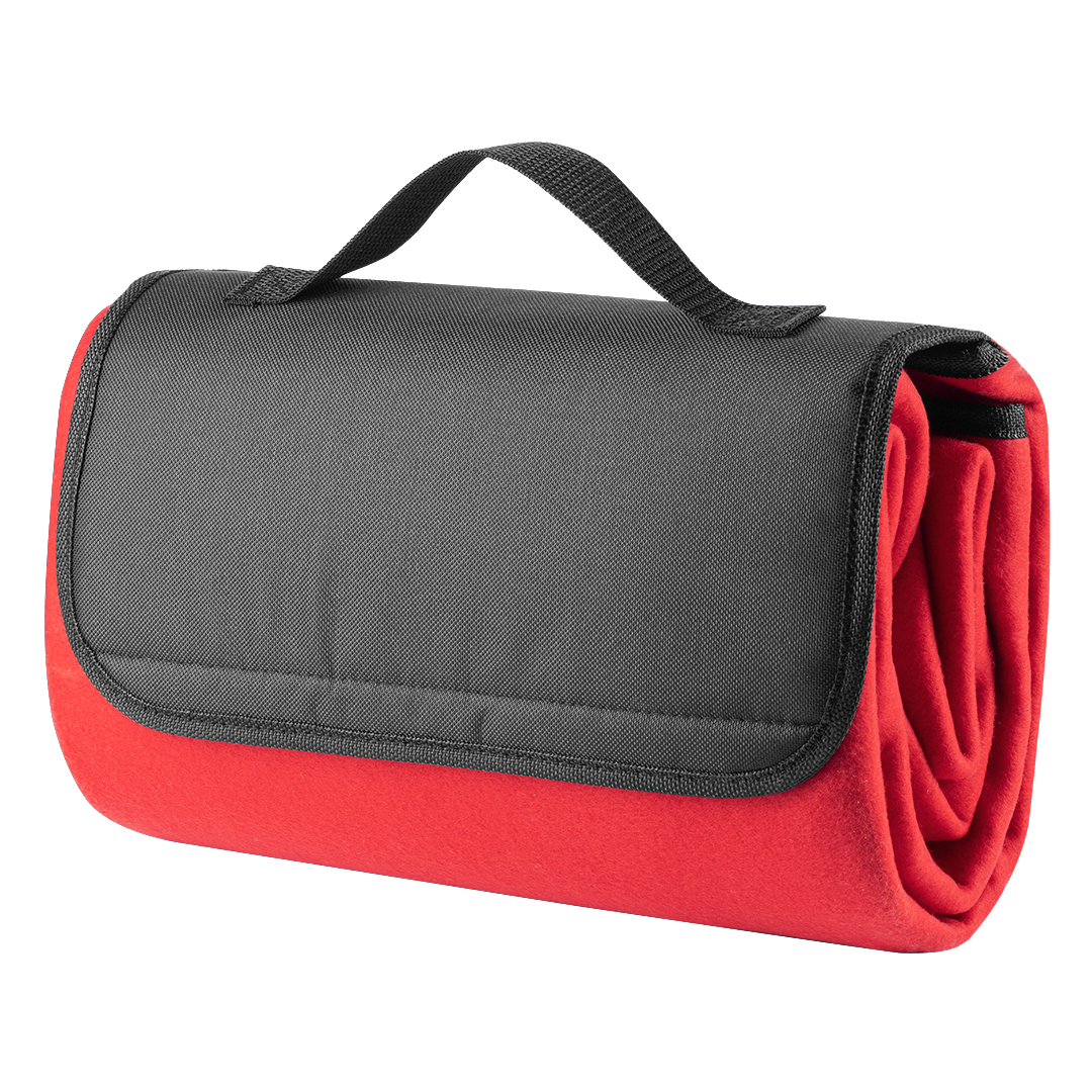 BLANKET SQUARE Crvena