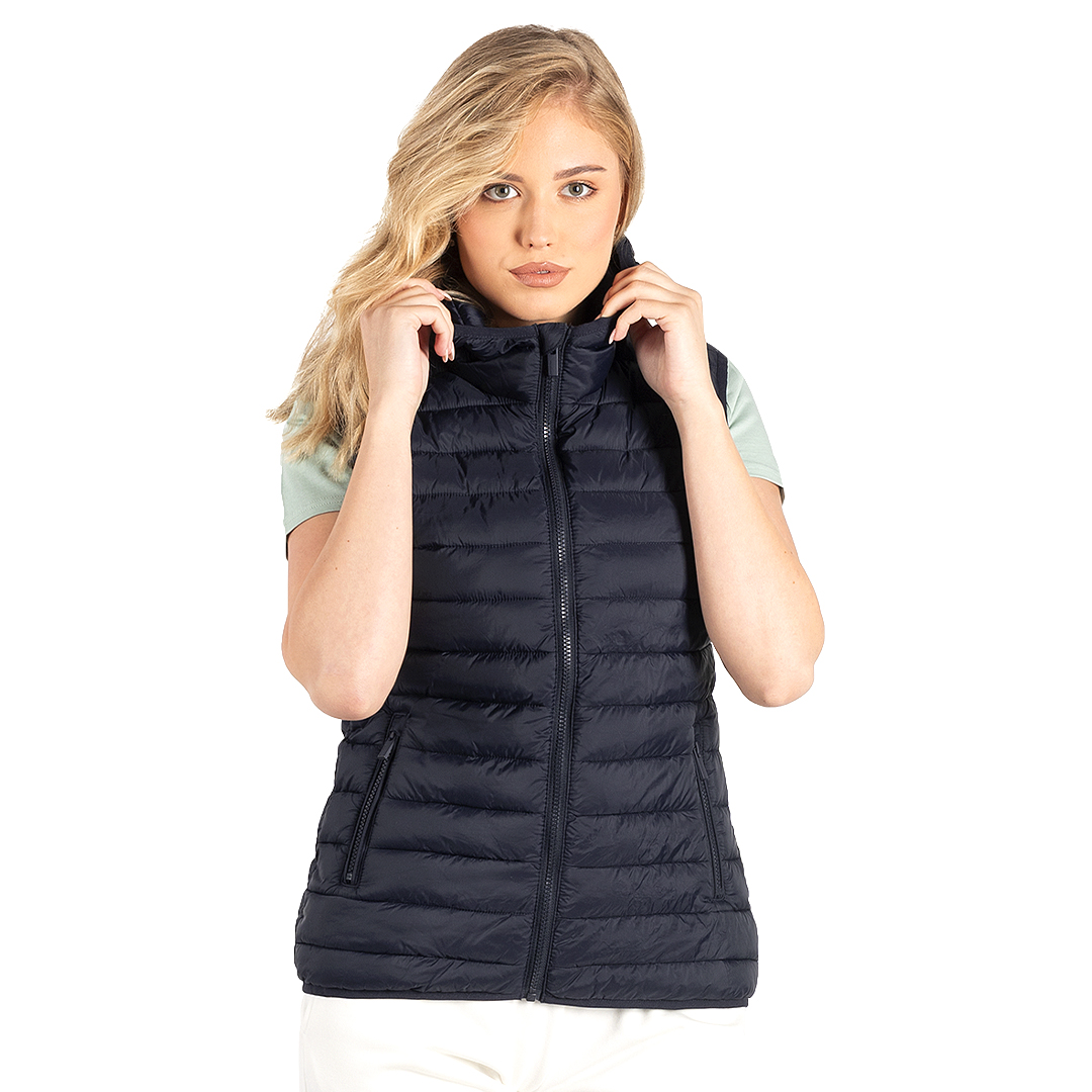 LIBERTY HOOD VEST WOMEN Plava