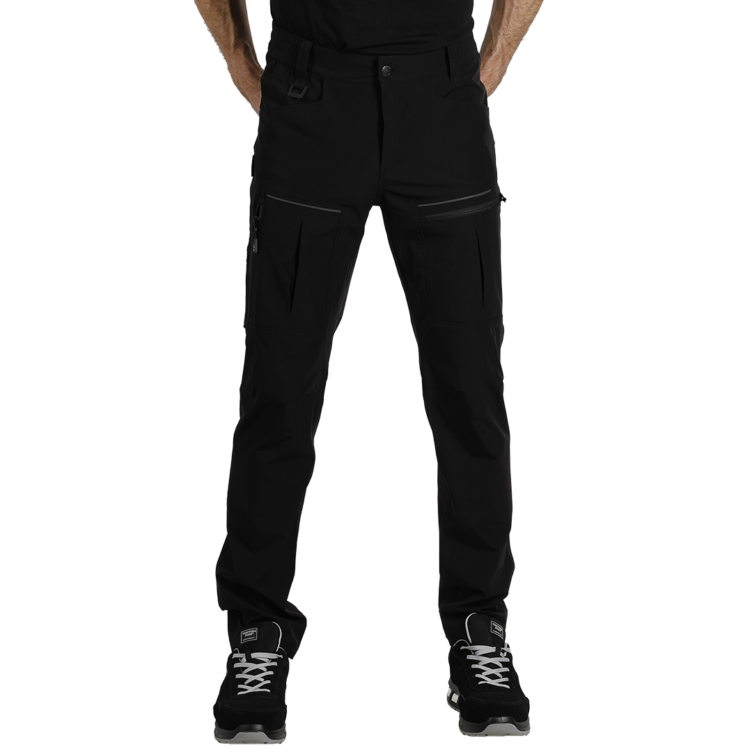 PANTHER PANTS S Crna