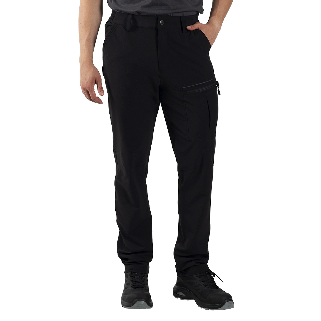 PANTHER TRACK PANTS Crna