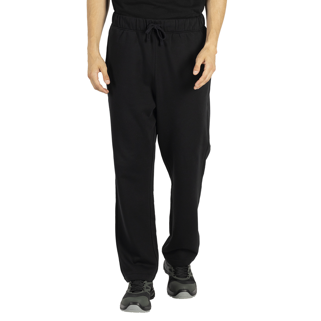 FLAT TRACK PANTS Crna