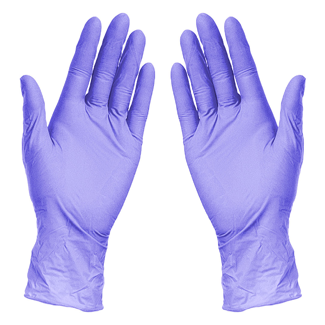 NITRILE GLOVES Ljubičasta